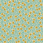 Preview: Tilda Patchwork Stoff Baumwolle - Wallflower - Bellflower Teal